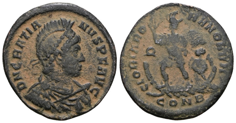 GRATIANUS. 367-383, Constantinople.. Artificial sandpatina.Weight 4,56 gr - Diam...