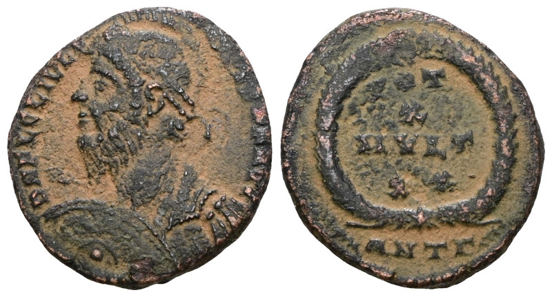 Julian II. AE 3; Julian II; 360-363 AD. Antioch. Artificial sandpatina. Weight 3...