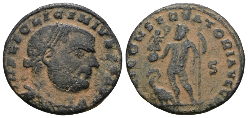 Licinius I (308-324 AD). AE Follis. Artificial sandpatina.Weight 3,11 gr - Diame...