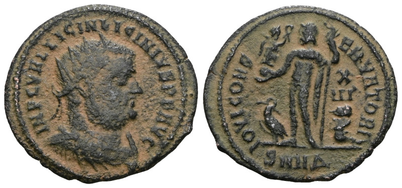 Licinius I Æ Antoninianus. Alexandria, AD 317-320. . Artificial sandpatina.. Wei...