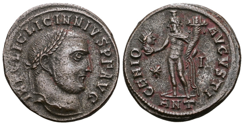 Licinius I AE Follis, Jupiter reverse Licinius I (308-324 AD). AE Follis. Weight...