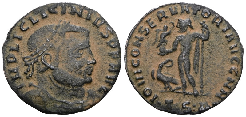 Licinius I AE Follis, Licinius I (308-324 AD). . Artificial sandpatina.. Weight ...