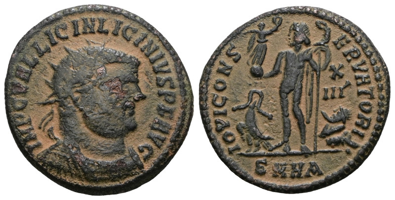 Licinius I AE Nummus, Nicomedia Licinius I (308-324 AD). AE Nummus . Artificial ...