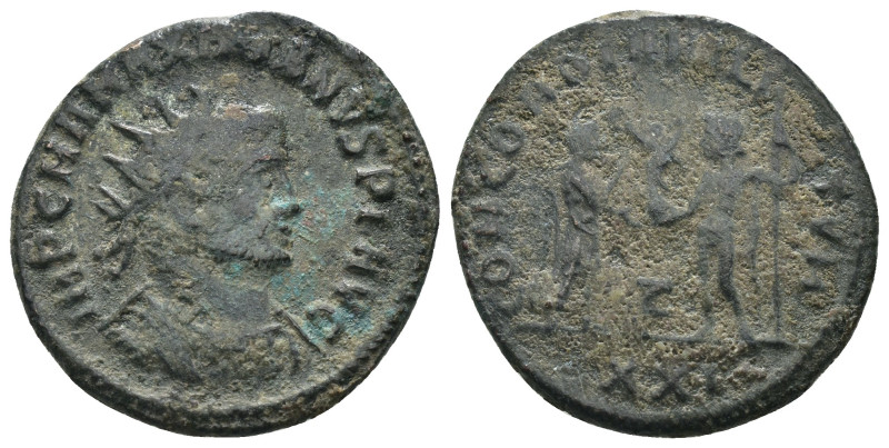 Maximianus. (285-295 AD). Æ Antoninian. Antioch. Obv: IMP CMA MAXIMIANVS PF AVG....