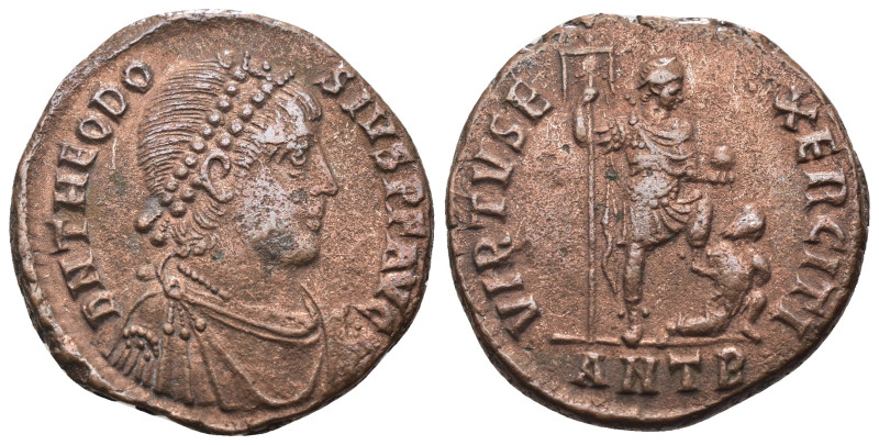 Theodosius I. Centenionalis. 392-395 AD. Antioch. Weight 5,33 gr - Diameter 20 m...