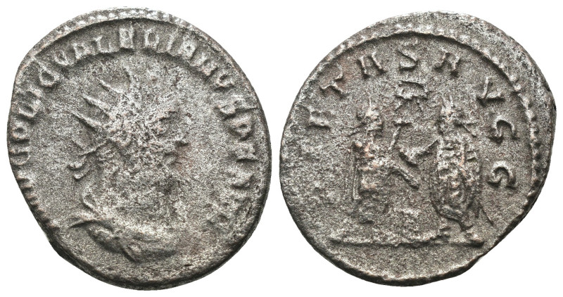 Valerian I. (256-258 AD). AR Antoninian. Antioch. Obv: IMP C P LIC VALERIANVS P ...