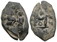 Constans II, AD 643-6. . Artificial sandpatina.Weight 3,80 gr - Diameter 25 mm