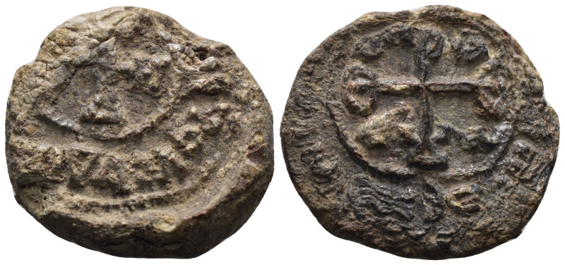 Byzantine Empire. lead seal. Weight 13,32 gr - Diameter 24 mm