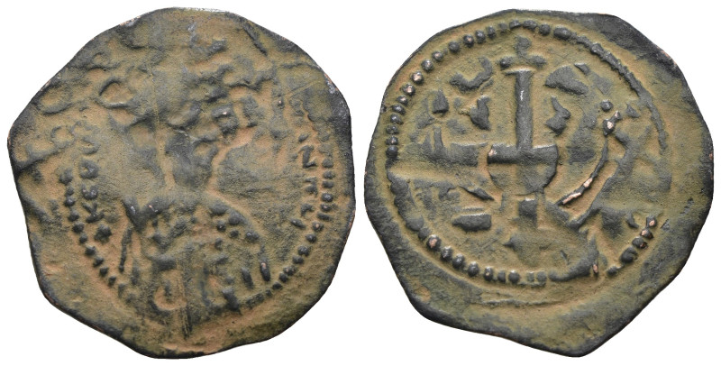 Crusader States, Antioch (Principality). Tancred, regent, Æ Follis. 1101-1112. a...