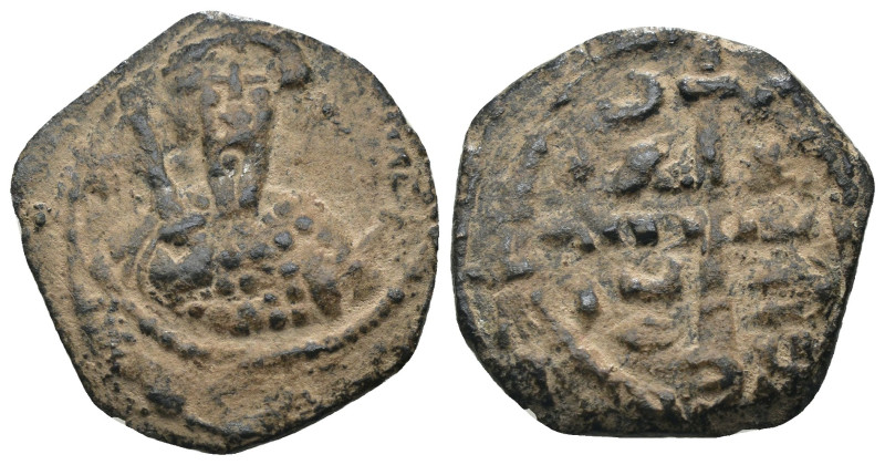 Crusader States, Antioch (Principality). Tancred, regent, Æ Follis. 1101-1112. A...