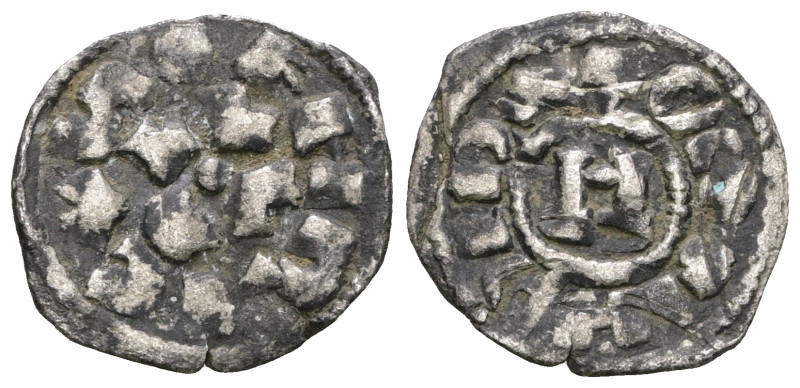 Lucca. Henry III-V. 1039-1125. AR denıer. Weight 0,90 gr - Diameter 15 mm