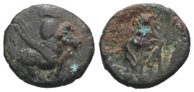 CORINTHIA. Corinth. Ca. 368-355 BC. Æ. Weight 1,57 gr - Diameter 11 mm