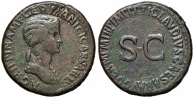 Agrippina (madre di Caligola) Sesterzio - Busto a d. - R/ SC nel campo – RIC (Claudio) 102 AE (g 30,30) Pesanti ritocchi nei campi
BB