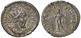 Postumo (260-268) Antoniniano (zecca gallica) Busto radiato a d. - R/ Nettuno stante a s. – RIC 76 MI (g 3,84) Frattura del tondello
BB