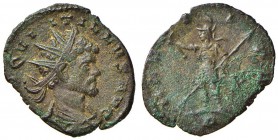 Quintillo (270) Antoniniano - Busto radiato a d. - R/ Marte stante a s. - RIC 58 AE (g 1,69) 
BB