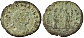 Aureliano (270-275) Asse – Busto laureato a d. - R/ La Concordia e l’imperatore – RIC 80 AE (g 10,30)
BB