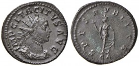 Tacito (275-276) Antoniniano (Lugdunum) Busto radiato a d. - R/ La Speranza andante a s. – RIC 61 MI (g 3,35)
SPL