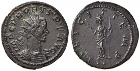 Probo (276-282) Antoniniano (Lugdunum) Busto radiato a d. - R/ La Felicità stante di fronte – RIC 103 MI (g 4,06)
SPL/BB