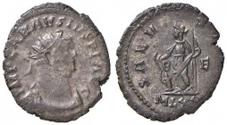 Carausio (87-293) Follis (Londinium) Busto radiato a d. - R/ La Salute stante a s. – AE (g 4,40) Dalla nostra vendita n. 32, lotto 363 
qSPL