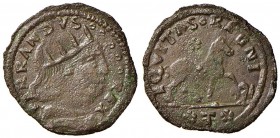L’AQUILA Ferdinando I (1458-1494) Cavallo sigla T – Biaggi 123 CU (g 1,20)
BB+