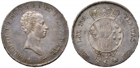 FIRENZE Ferdinando III (1814-1824) Mezzo francescone 1820 – Pag. 69 AG (g 13,66) R Minimi graffietti, bella patina 
qSPL/SPL