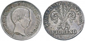 FIRENZE Leopoldo II (1824-1859) Fiorino 1856 – Pag. 137 AG (g 6,84)
SPL