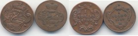 GORIZIA Soldo 1799 H, 1788 K – CU Lotto di due monete 
MB-BB
