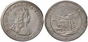 LIVORNO Cosimo III (1670-1723) Tollero 1704 – MIR 64/19 AG (g 27,04) RR
SPL
