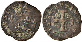 SULMONA Carlo VIII (1495) Cavallo – MIR 788 CU (g 1,71) 
BB+