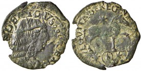 TAGLIACOZZO Federico III d’Aragona (149-1501) Cavallo – MIR 799 CU (g 0,77) RRR Esemplare di tondello irregolare ma di grande qualità per il tipo di m...
