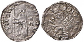 VENEZIA Antonio Venier (1382-1400) Soldino con la stella dietro al doge sigla C – Pa. 5 AG (g 0,43)
BB+