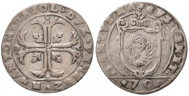 VENEZIA Antonio Priuli (1618-1623) Mezzo scudo della croce sigla H Z – Pa. 17 AG (g 14,42) Tosato
MB+