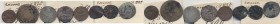 Lotto di 8 monete come da foto, quasi tutte di Milano, con cartellini di vecchia raccolta
D-MB