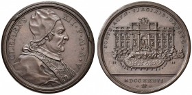 Clemente XII (1730-1740) Medaglia 1736 A. V – Opus: Hamerani – cfr. Bart. 735 per il D/ e 736 per il R/ AE (g 23,18) 
FDC