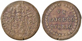 Pio VI (1775-1799) Gubbio Baiocco A. XX – Munt. 364 CU (g 8,04)
BB
