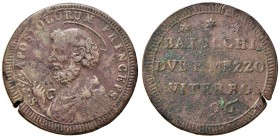 Pio VI (1775-1799) Viterbo Sampietrino 1796 – Munt. 425 CU (g 12,70)
BB