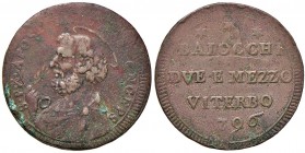 Pio VI (1775-1799) Viterbo Sampietrino 1796 – Munt. 425 CU (g 13,40)
qBB