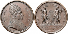 Pio VII (1800-1823) Medaglia A. XV – Opus: Pasinati AE (g 30,11)
qFDC