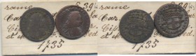 SAVOIA – Lotto di due monete da esaminare, con cartellino di vecchia raccolta
MB