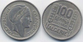 ALGERIA 100 Franchi 1950
BB