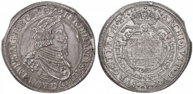 AUSTRIA Ferdinando III (1637-1657) Tallero 1644 – Dav. 3189 AG (g 28,77) Graffi nel campo del D/
SPL