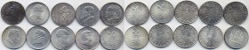 AUSTRIA Repubblica 2 Scellini 1928-1937 – Lotto di dieci monete serie completa
SPL-FDC