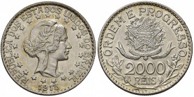 BRASILE 2.000 Reis 1913 – KM 511 AG (g 20,02)
SPL+