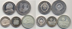JUGOSLAVIA Lotto di cinque monete come da foto
FDC-FS