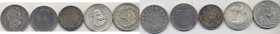 Lotto di cinque monete estere in argento come da foto
MB-FDC