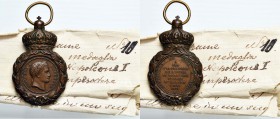 Napoleoniche - Medaglia 1821 à ses compagnons – AE (g 32,71) Con cartellino di vecchia raccolta
BB+
