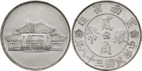 CHINA. Yunnan. 20 Cents, Year 38 (1949). Kunming Mint. PCGS Genuine--Cleaned, AU Details.
L&M-432; K-774; KM-Y-493; WS-0701.

Estimate: $100.00 - $...