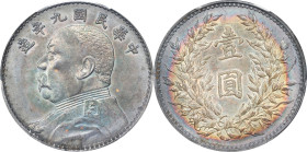 (t) CHINA. Dollar, Year 9 (1920). PCGS Genuine--Altered Surfaces, AU Details.
L&M-77; K-666; KM-Y-329.6; WS-0181-2.

Estimate: $100.00 - $150.00