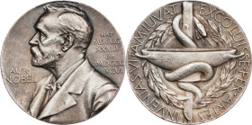 SWEDEN. Nobel Nominating Committee for Medicine Silver Medal, "D10" (1978). Royal Swedish (Eskilstuna) Mint. PCGS SPECIMEN-55.
Ehrensvard-22; Lagerqv...