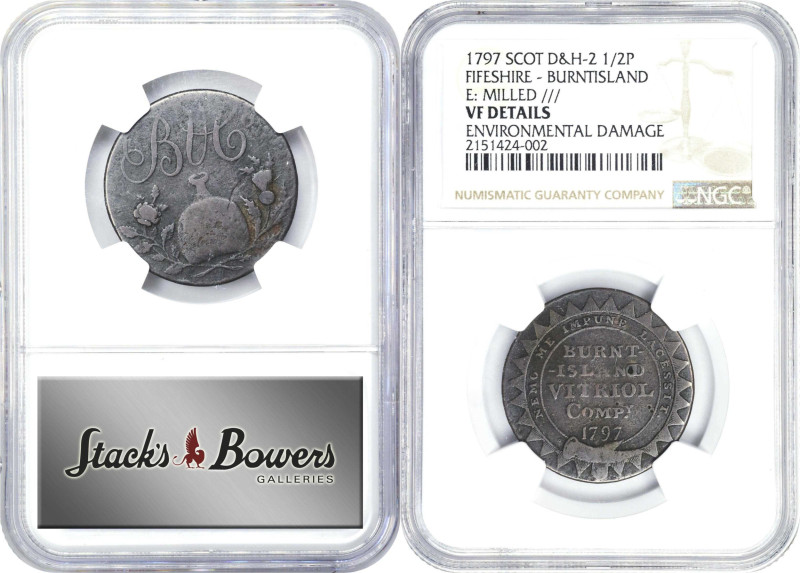 MIXED LOTS. Group of Mixed Denominations (10 Pieces), 1789-1968. All NGC or PCGS...